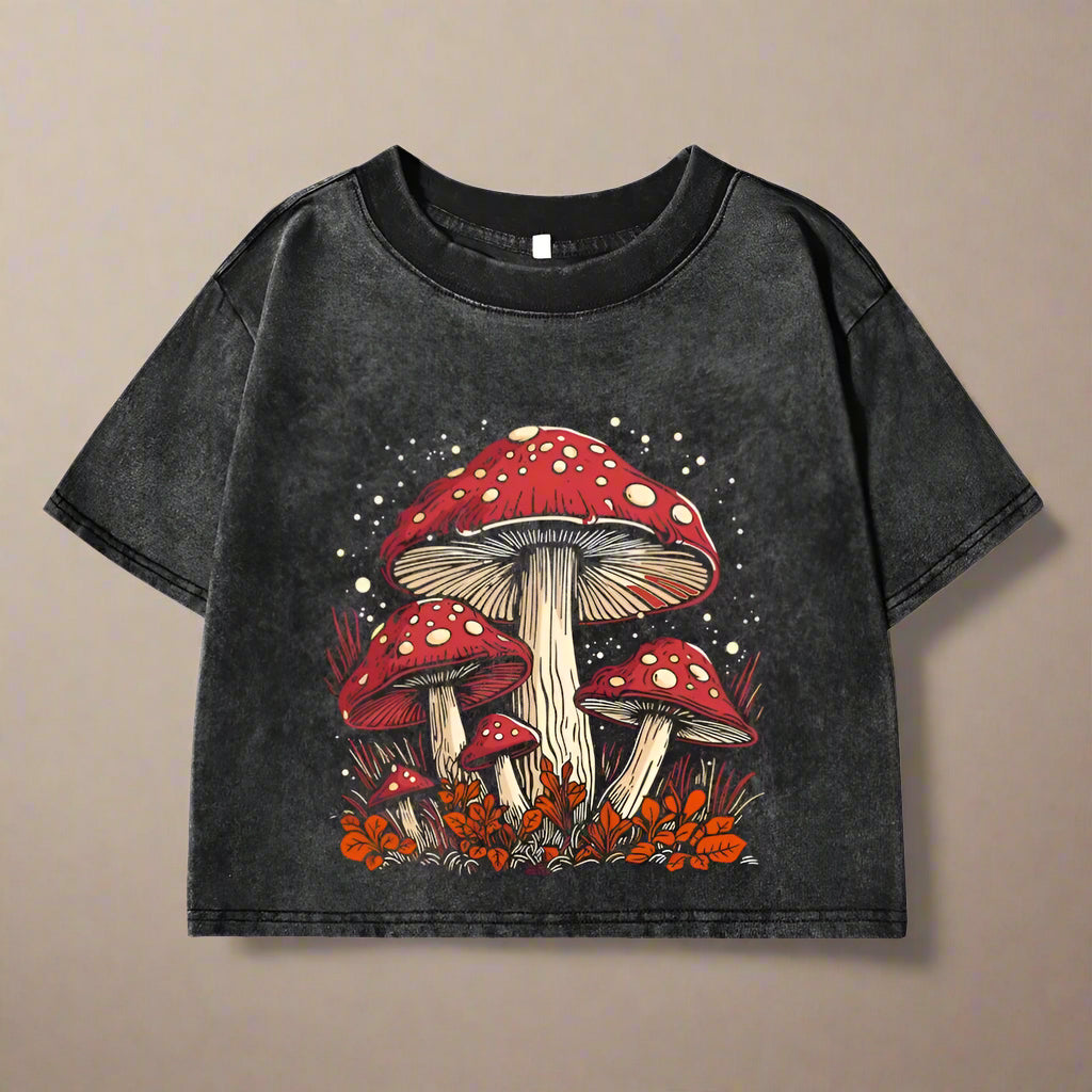 Fungi Garden Crop Top